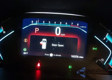 2020 Honda Odyssey Ex-L/Ex-L W/Navi Res from USA, damaged, VIN 5FNRL6H73LB071587